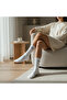- Slogan Ribbed Tennis Socks, Pack of 3 - 6