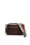 Coffee - Mink Honeycomb Women's Crossbody Bag Sp1184 - 5