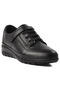 7666 Women's Black Leather (36-41) Comfort Shoes - 3