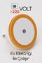Round Automatic Night Light Light-Sensitive Dark Ldr Sensor Corridor Orange Gc01 - 6