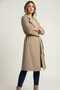 Long (115cm) Women's Hijab Trench Coat - 2