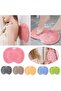 2Pcs Massage Pad Suction Cup Bath Brush Back Foot Scrubber Wash Loofah - 2