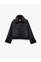 Long Sleeve Buttoned Shirt Collar Jacket - 3