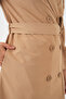 Women's Double-Breasted Collar Trench Coat 5978 - Tan - 4