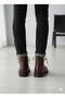 Sergeant Genuine Leather Fur Lining Black Boots - 4