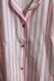 Girls' 100% Cotton Pink White Vertical Striped Long Sleeve Button-Down Pajamas Set Cf-25027 - 5