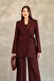 Women's Cherry Side-Tie Blazer Jacket