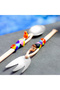 Salad Serving Set - Quelle Salade Arlequin - 2