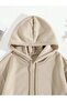 Hooded Rubber Leggings Tracksuit Set - 4