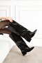 Noe Women's Short Heeled XL Cut Boots - 2