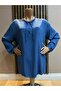 Women's Hijab Clothing Drawstring Lace-Up Cotton Tunic - 2