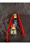 Red Toy Traffic Barrier Set of 10 – Mini Road Safety Barrier - 5