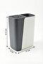 Sliding 3-Compartment Draining Upright Cutlery Holder Knife Rack Indoor Outdoor Use Multi-Purpose Organizer - 3