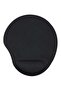 Silicone Mouse Pad With Wrist Support Black