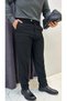 Boyfriend Fabric Pants - 2