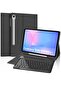 Keyboard Case for Samsung Galaxy Tab S10 FE Plus 13.1" - Black