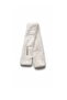 White Color Pearl Plush Children's Scarf - 4
