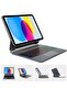 Magic Keyboard Case for iPad 11th (A16) & 10th Gen 10.9" Backlit Trackpad - Black