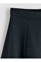 Flared Skirt with Zipper at the Waist - 5