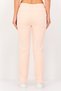 Women Street Fit Front Pleat Straight Leg Pants, Pink - 4