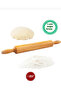 3-Piece Dough Set Rolling Paddle Rolling Paddle Dough Cutter - 7