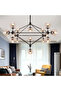 Creative Glass Ball Molecular Chandelier