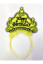 Happy Birthday Written Neon Color Crown 12 Pieces - 3