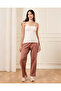 Women Beige Strappy Vest - 2
