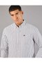 Men Black And White Oxford Checkered Shirt - 4