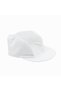 White cap with visor
