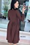 Square Neck Button Detail Dress 6K300 - 2