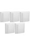 Mallia Senses 1 Gang Cable Outlet - 45A Pack of (5, Matt White)