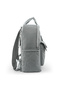Quilted Diaper Backpack w/ Changing Mat - Gray - 3