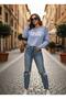 Women's Off Shoulder Boat Neck Oversized Long Sleeve High Quality Crop