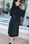 Square Neck Button Detail Dress 6K300 - 2