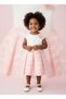 Pleated Pink Girl's Dress