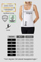Bamboo Shaping / Sculpting • Breathable, Non-Marking Ultra Comfortable Tank Top with Straps - 4
