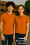 School T-Shirt Uniform High School Boy (1 Piece) Short Sleeve Polo Collar Unisex