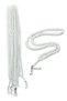 10 Pieces of 99-Bead Prayer Beads 10mm Hajj Umrah Gift - White - 8