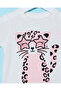 Infant Girls White Printed T-Shirt