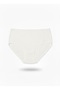 Set of 3 Corded Fabric Ribbed Knit Bato Panties That Combine Comfort and Naturalness - 2