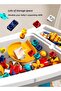 Building Blocks Table Toddler Activity Table And Chair Set With 108pcs Building Blocks (Blue) - 4
