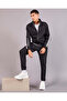 Men Black Bonded Active Pant - 5
