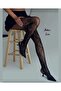 Denise Flower Floral Patterned Fishnet Modern Lace Look Pantyhose - 5