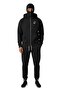 Ninja Masked Hooded 2-Piece Men's Tracksuit Set – Black Oversized Comfortable Slim Fit - 2