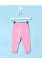 Infant Girls Pink Placement Print Active Pants - 4