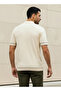 Men Short Sleeves Ribbed Polo T-shirt - 3