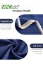 Round Tablecloth With Trim, Stain Resistant Washable Table Cloths, Wrinkle Free Polyester Table Cove - 4