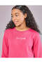 Senior Girls Fuchsia Printed Sweatshirt - 4