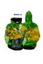 Bird Patterned Multicolored Sweatshirt